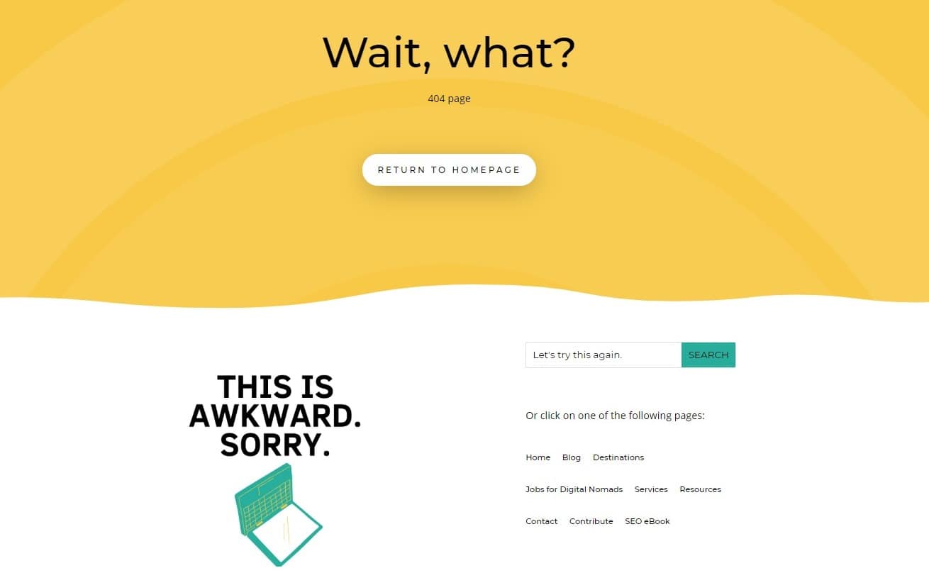 404 page example