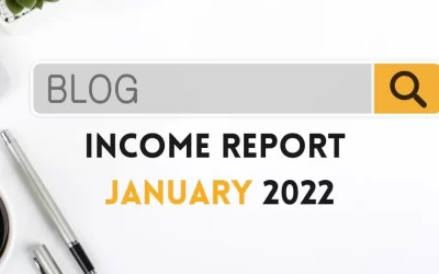 Blog Income Report January 2022