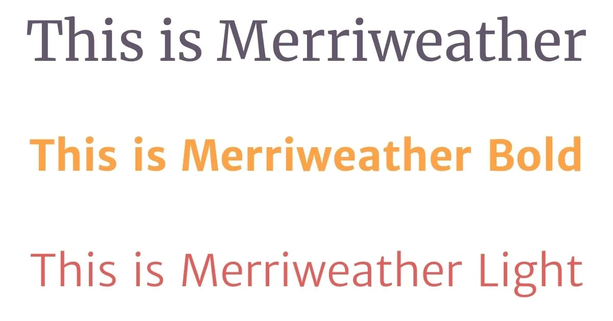 Merriweather
