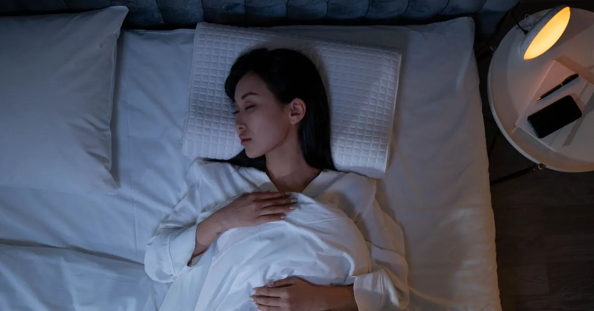 Woman manifesting during her sleep
