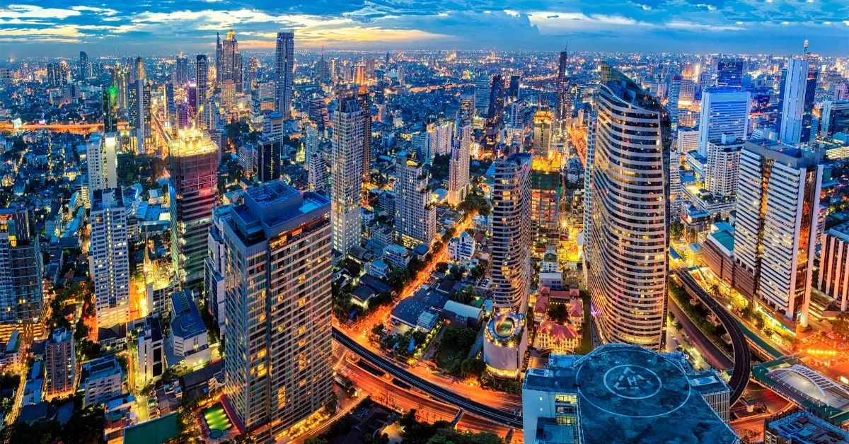 Cityscape, Bangkok Thailand