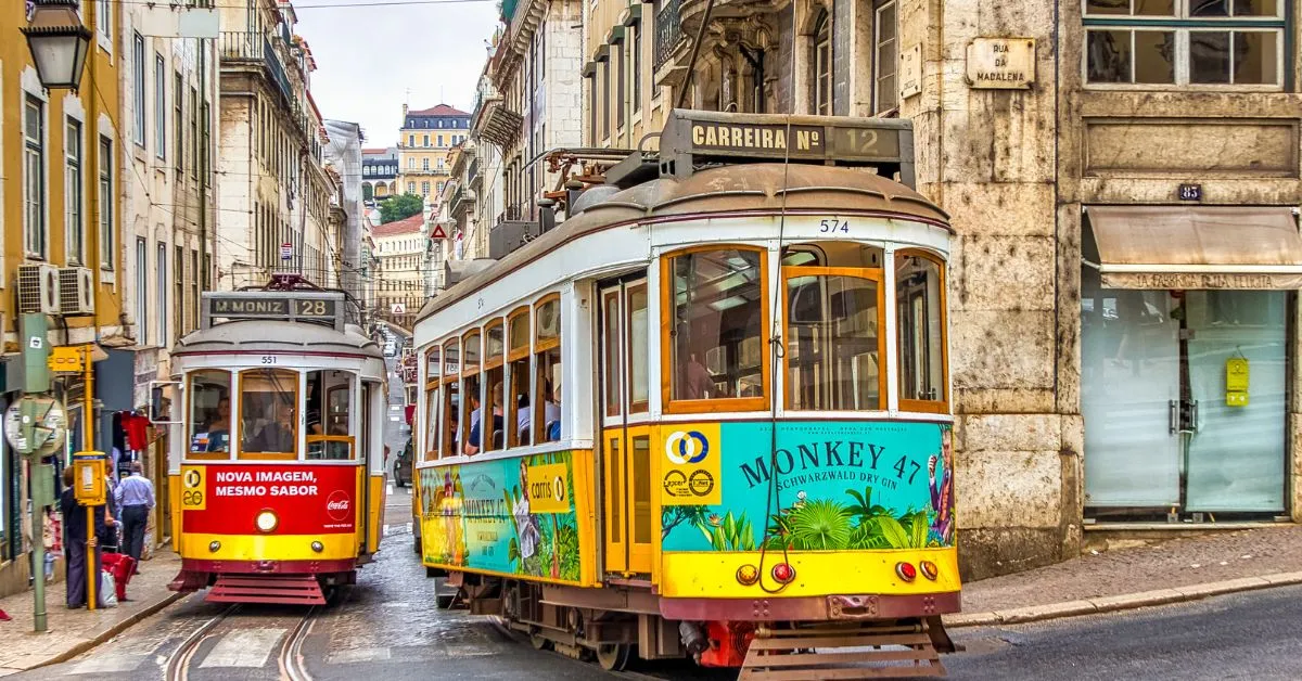 Lisbon trams, Portugal