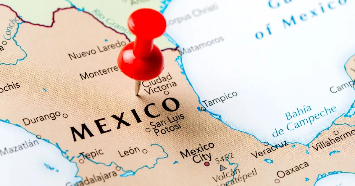 Map of Mexico