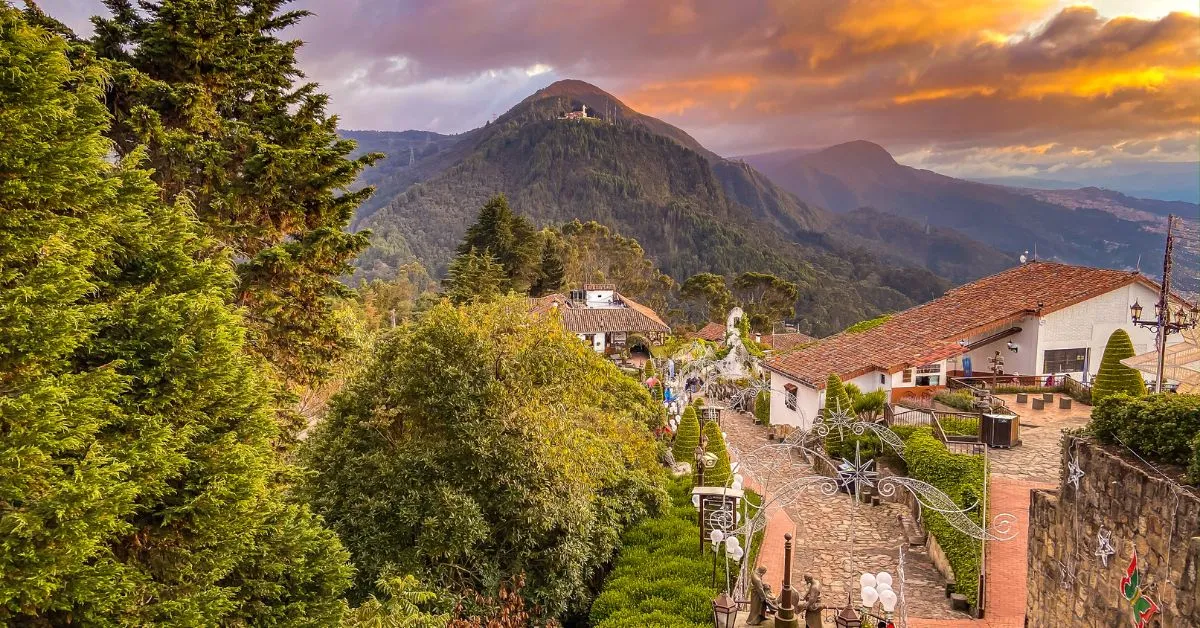Montserrat View, Bogota, Colombia