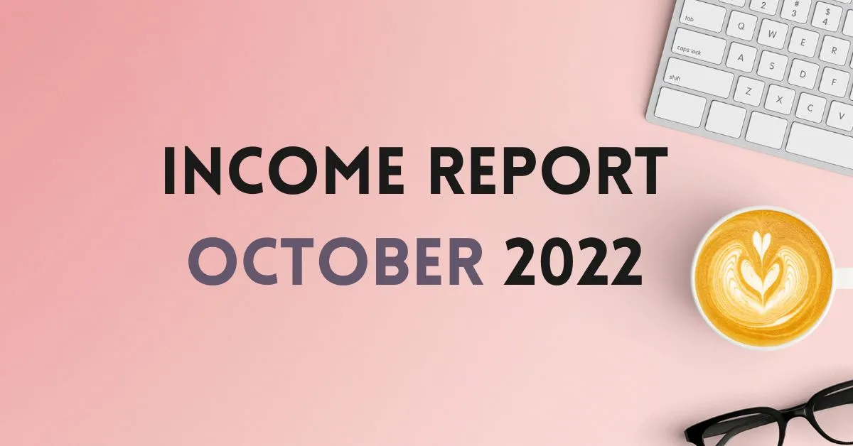 blog income report october 2022