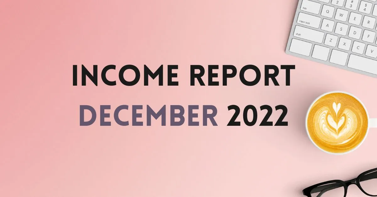 blog income report december 2022