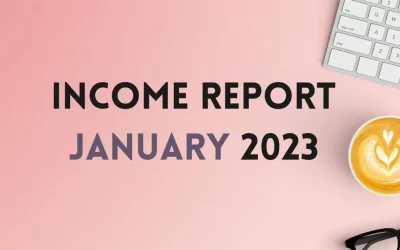 Blog Income Report January 2023
