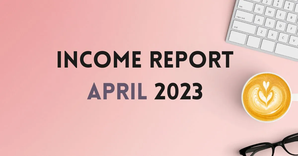 Blog Income report